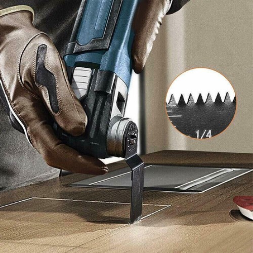 21V Cordless Sander Scraper Saw Oscillating Multi Tool +20 Blades W/ 2 Batteries - Picture 4 of 14