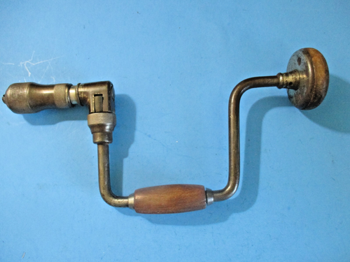 vintage Montgomery Wards Lakeside 10IN. hand drill brace