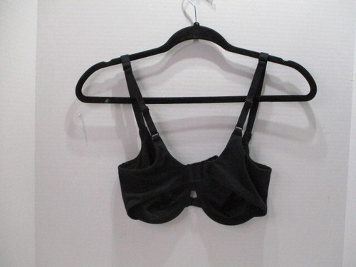 Felina Bra Womens 32C Black Underwire T Shirt Hook Eye Back Adjustable Straps - Picture 5 of 10