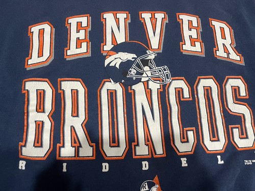 Vintage Russell Size 3X Denver Broncos Crewneck - Picture 4 of 8