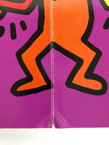 VINTAGE 1998 KEITH HARING TEN 10 HARDCOVER BOARD BOOK RARE 1ST FIRST EDITION - Picture 4 of 6