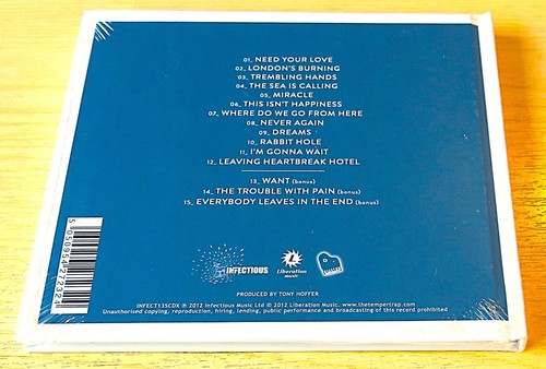 THE TEMPER TRAP DELUXE LIMITED EDITION 3 BONUS TRACKS CD BRAND NEW & SEALED. - Picture 2 of 2