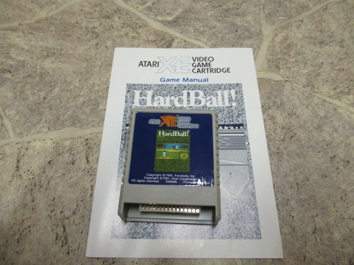 HardBall! ATARI XEGS GS 400 800 XE XL Video Game Cartridge - Picture 4 of 4