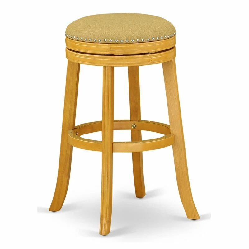 Gold backless 2024 bar stools