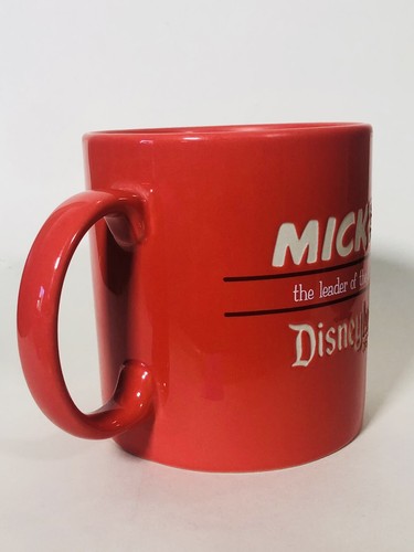 Disney Parks Mickey Mouse Leader Of The Club Large Embossed Coffee Mug - Picture 5 of 7