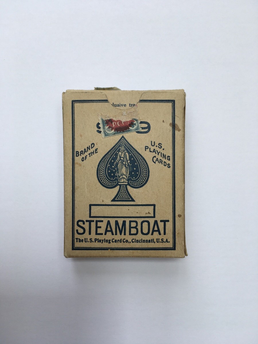 Rare Vintage Steamboat 999 Playing Card Deck | eBay