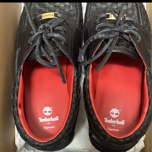 Timberland × Supreme 3 Eye LugShoe 27.5cm US 9.5 - Picture 4 of 5