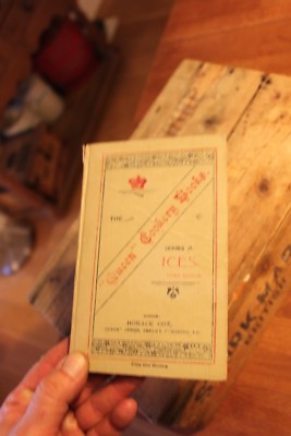 The Queen Cookery Books, No 2 - Ices Hardcover  1911 by S.