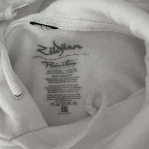 NWT Primitive x Zildjian Skateboard Hoodie White/size Large/ C5 - Picture 5 of 6
