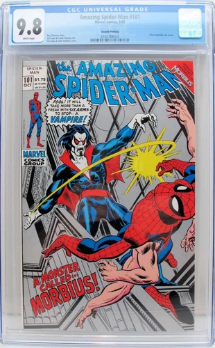 Amazing Spider-Man #101 CGC 9.8 Marvel 1st App of Morbius 2nd Printing