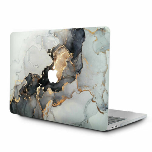 "Custodia rigida artificiale lucida in pelle per MacBook Air Pro13"" 14"" 15"" 16" - Foto 21 di 34