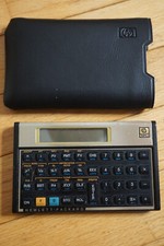 Hewlett Packard HP 12C Financial Calculator With Case