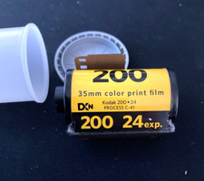 Kodak 200x24Exp 35 mm Color Print Film Process C-41 in Tube