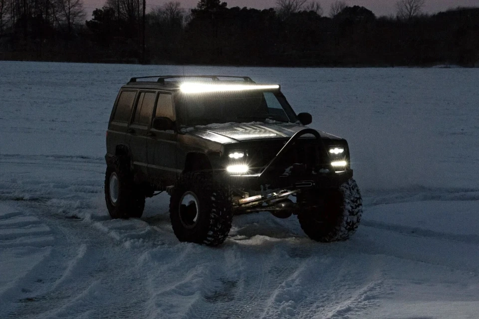 Kit de elevación de 4,5 pulgadas para Jeep Cherokee XJ 1984-2001 Foto 3 de 4