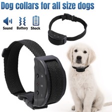 Anti Barking E-Collar No Bark Dog Training Shock Collar for Small Medium Dog US