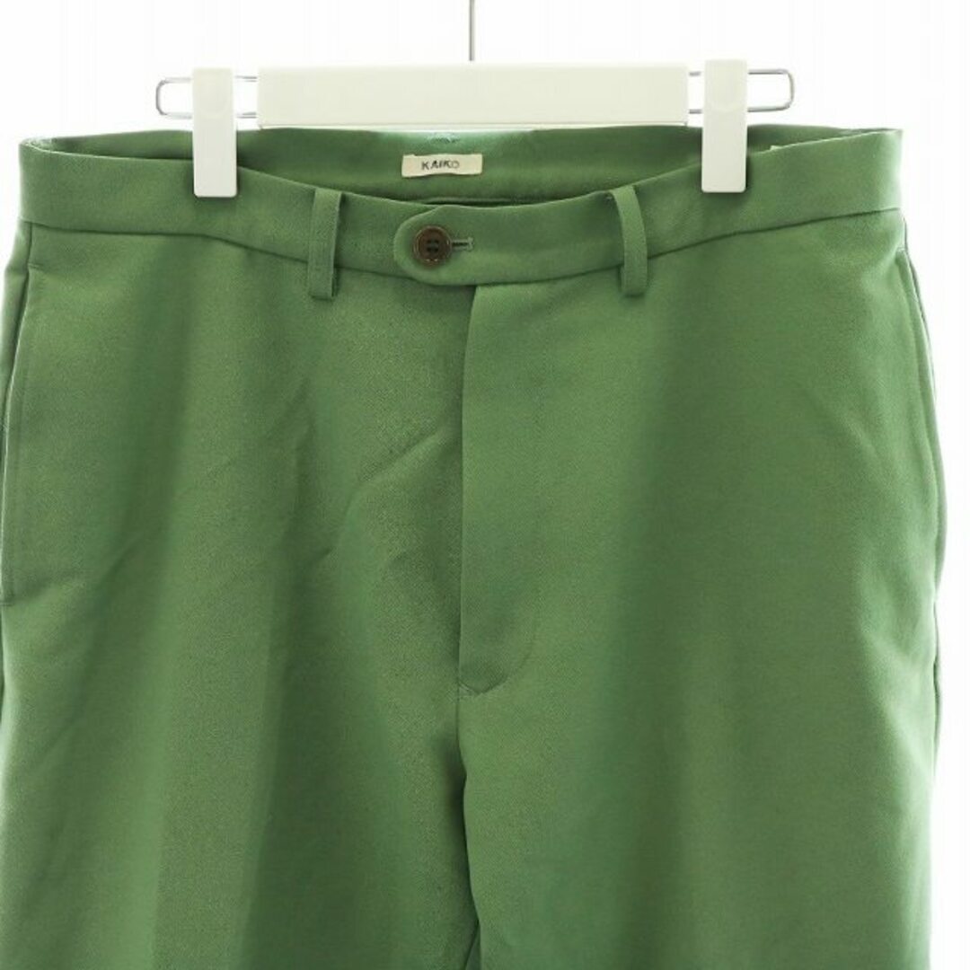 KAIKO Pants Slacks Zipper Fly 3L Green AN2 Used