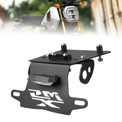 Fender Eliminator License Holder Rear BLK Fits For MSX125 2022 Grom 125 2022 - Picture 7 of 14
