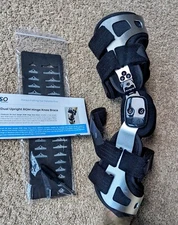 ISO Preferred Medium LEFT OA Dual Upright ROM Hinge Knee Brace ISO-KN221L