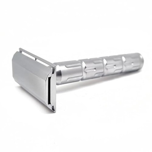SYNTESI Double Edge Safety Razor, CNC Machined STAINLESS STEEL, Made in Italy - Picture 17 of 21