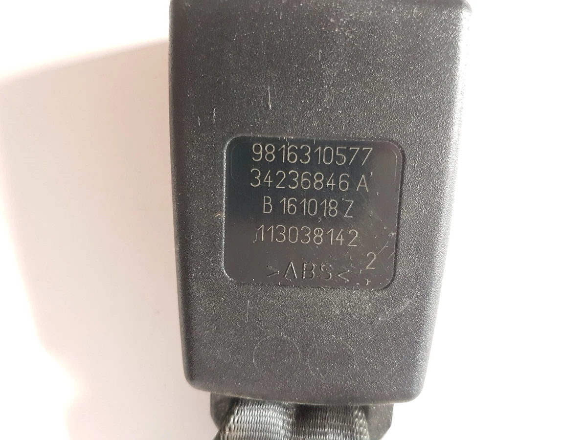 CITROEN BERLINGO 1.6HDI RHD 2020 CENTRE BUCKLE OEM 9816310577 