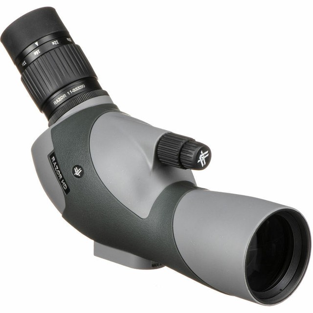 Vortex Razor 50hd Angled Spotting Scope With 1133x Zoom and Case for