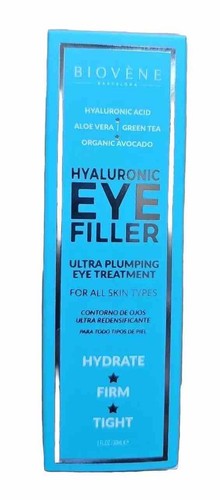 Biovene Hyaluronsäure Augencreme Augenfüller Ultra Plumping Augenbehandlung 30ml - Bild 3 von 8