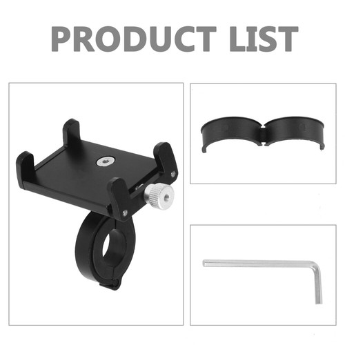 Mobile Phone Holder Bracket for Bike Motorcycle Aluminum Alloy Mount Cell - 第 4/12 張圖片
