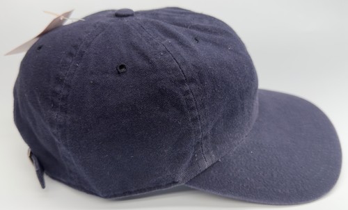 Vintage Navy Blue Twins Enterprise BLANK StrapBack Hat Adjustable OSFA Cotton - Picture 4 of 20