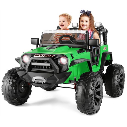 Electric 24V Kids Ride on Truck Car Vehicle Toys w/Remote Control 2Seat AUX Port - Picture 57 of 67