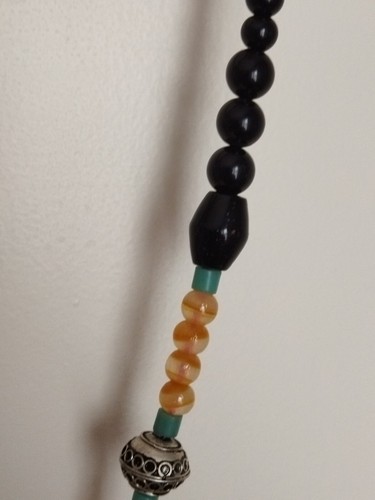 Collier sautoir berbere artisanal. - Foto 5 di 8