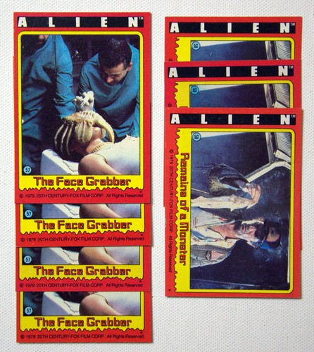 ALIEN Cards and Stickers, 1979 Topps (U-Pick - Complete Your Set) - Picture 107 of 202