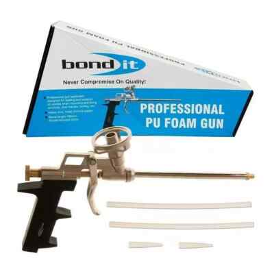 BOND IT PROFI PU EXPANDIERENDE SCHAUMPISTOLE APPLIKATOR CHROM BOND IT AG1