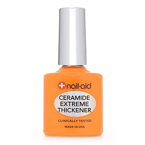 2-Pack NAIL-AID Ceramide Extreme Thickener + Gel Shine Top Coat, Clear - Picture 3 of 8