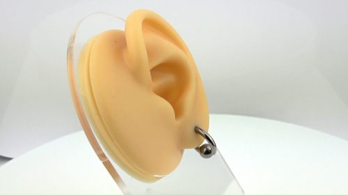 Titan BCR - Klemmkugelring von 1,0 mm bis 4,0  mm mit versch. Ringdurchmessern - Video 1 von 1