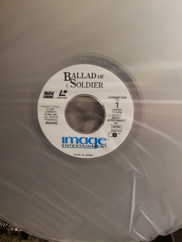 Ballad of A Soldier CinemaDisc Laserdisc LD NTSC - Picture 3 of 3