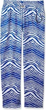 Zubaz Indianapolis Colts NFL Men's Zebra Left Hip Logo Lounge Pant