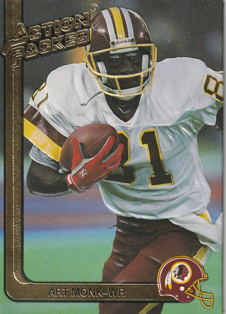 FREE SHIPPING-MINT-1991 Action Packed #278 Art Monk Washington Redskins
