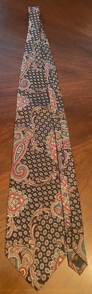 Bill Blass 100% Silk Men’s Neck Tie Made In Usa - Image 3 of 4