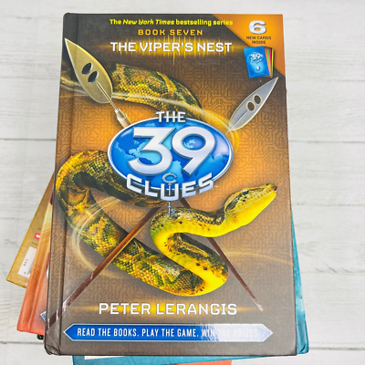 The 39 Clues Hardcover Book Series 1-8 Plus The Agent