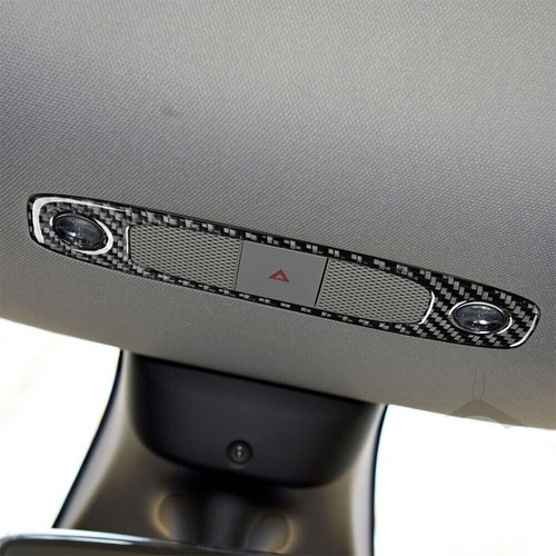 Carbon Fiber Dashboard Headlight Switch Cover Trim For Tesla Model 3/Y 2017-2022 - Picture 5 of 12