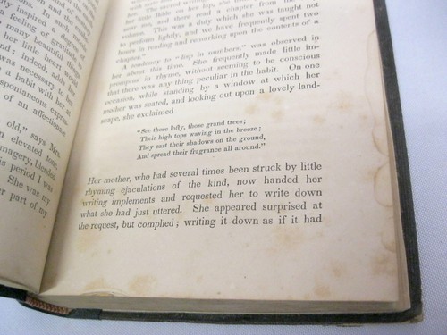 Biography Poetical Remains of Margaret Miller Davidson by Washington Irving 1841 - Picture 9 of 11