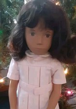 Vtg. Sasha Doll 16.5" made In UK w Story Pamphlets