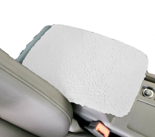 Cubierta de reposabrazos central Ford Mustang 2015-2024 piel sintética sherpa M1S - Imagen 2 de 5