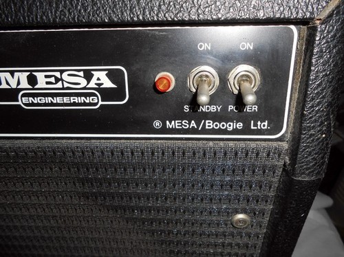 Vintage Son Of The Original Boogie Mesa S.O.B Tube Guitar Amp MS-12 Black Shadow - Picture 4 of 19