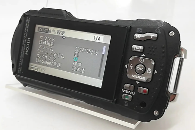 RICOH WG-80 DIGITAL Camera FROM JAPAN BLACK PROTECT WATER | eBay