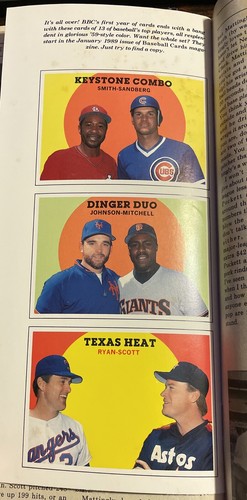 1989-02 Topps Baseball Card Magazines - LOT OF 14- Vintage w/ Griffey Jr Cards! - Picture 11 of 14