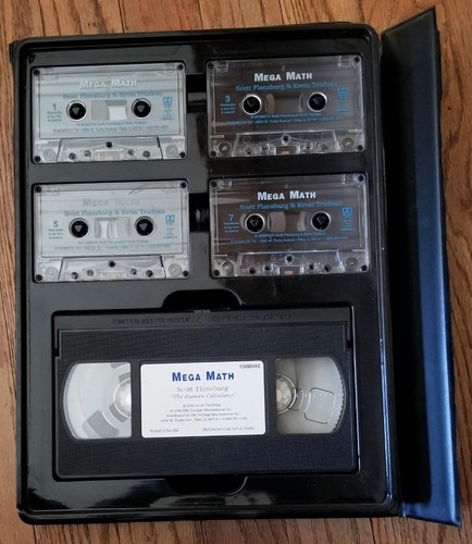 Mega Math Cassettes & Video, Flansburg Human Calculator Good Condition - Picture 3 of 3