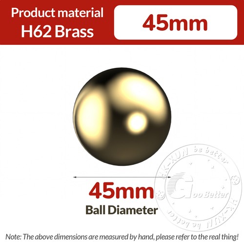 Solid Bearing Balls Brass Ball Industrial Precision Coppers Ball Dia 0.9mm-80mm - Picture 43 of 49