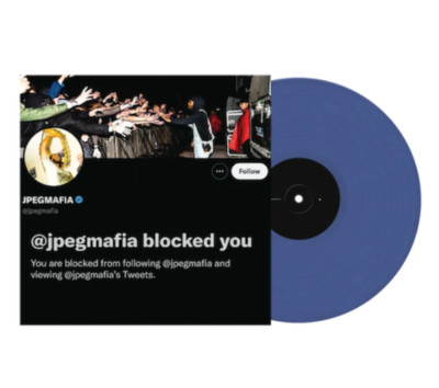 JPEGMAFIA x Danny Brown - Scaring the Hoes -   Blue LP Vinyl - x/1000 - Alt New