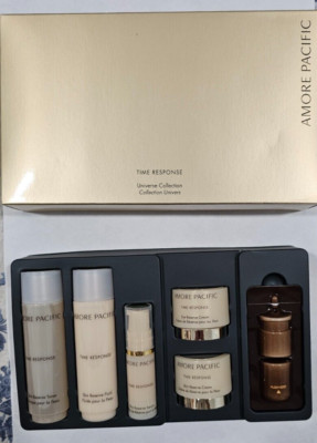 Sale! Korean AMORE PACIFIC Time Response 6 pcs Travel Gift Set Anti-aging NIB